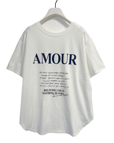 【 予約:8月上旬 】ラフスケッチ”AMOUR”T /8454-103KK